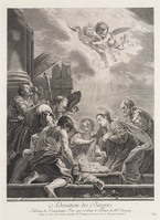 KG 14644
<br/>
Aanbidding door de herders
<br/>
<em>Ravenet, Simon François I (1706-1774)</em>